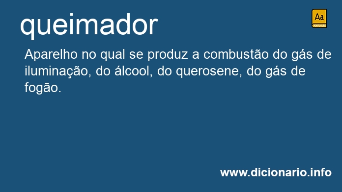Significado de queimadores