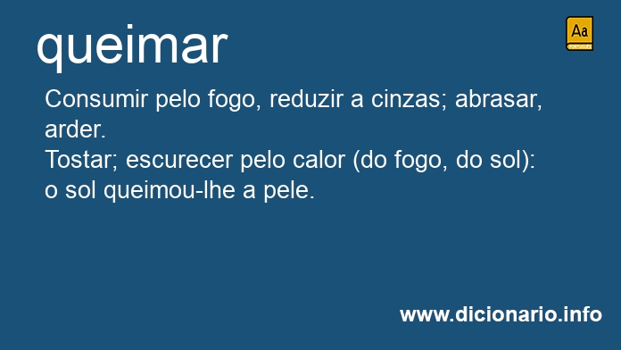 Significado de queimar