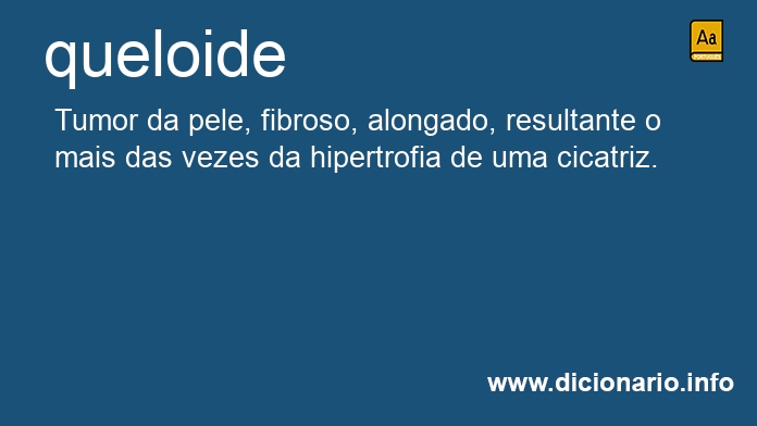 Significado de queloide