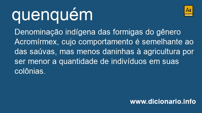 Significado de quenqum