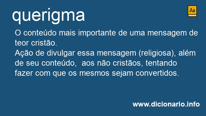 Significado de querigma