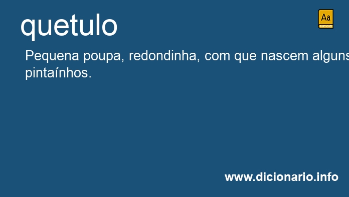 Significado de quetulo