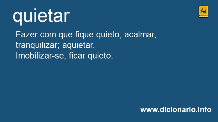 Significado de quietaste