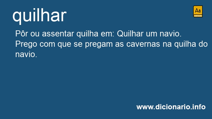 Significado de quilham