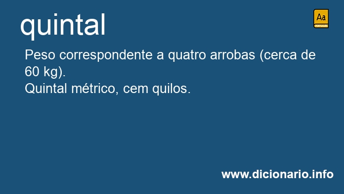 Significado de quintal