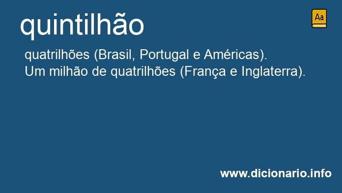 Significado de quintilho