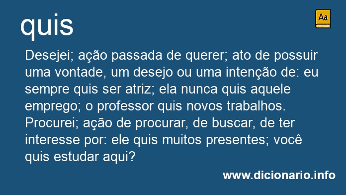 Significado de quis