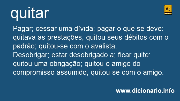 Significado de quitareis
