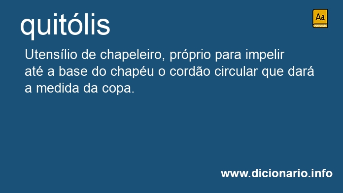 Significado de quitlis