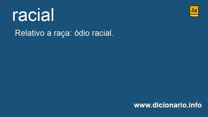 Significado de racial