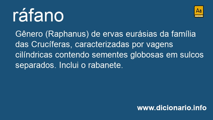 Significado de rfano