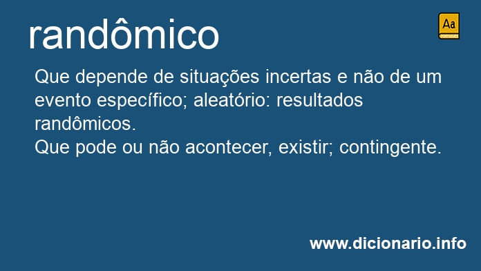 Significado de randmicos