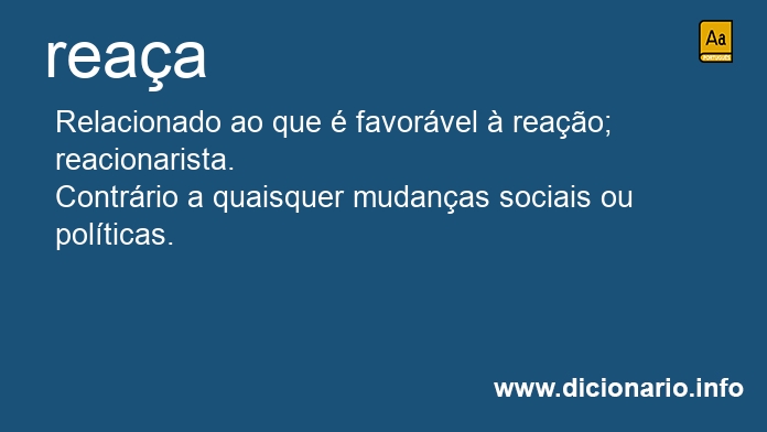 Significado de reaa