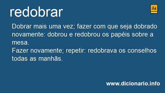 Significado de redobrvamos