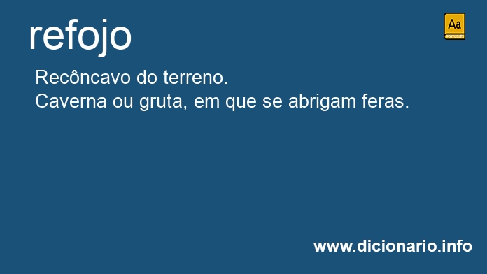 Significado de refojo