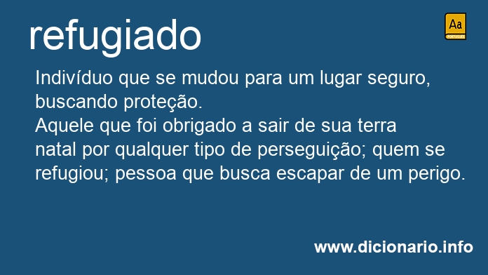 Significado de refugiada