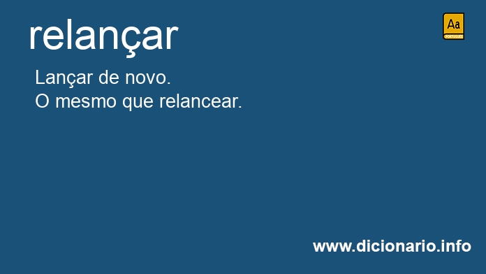 Significado de relances