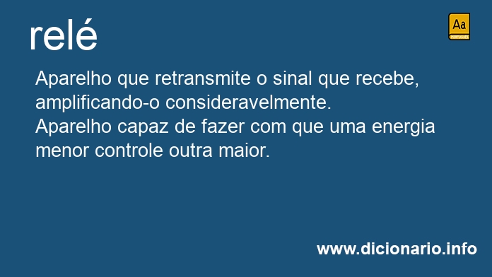 Significado de rel