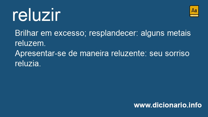 Significado de reluze