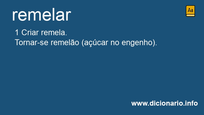 Significado de remelveis