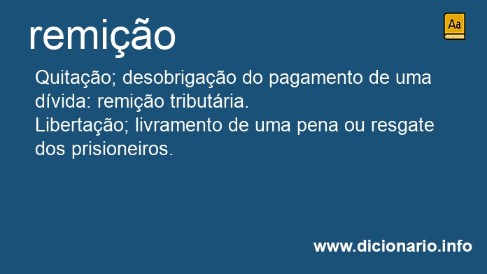 Significado de remio