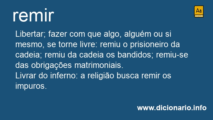 Significado de remindo