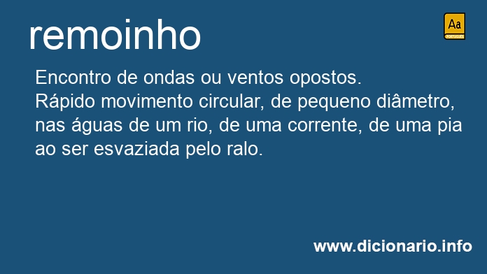 Significado de remoinho
