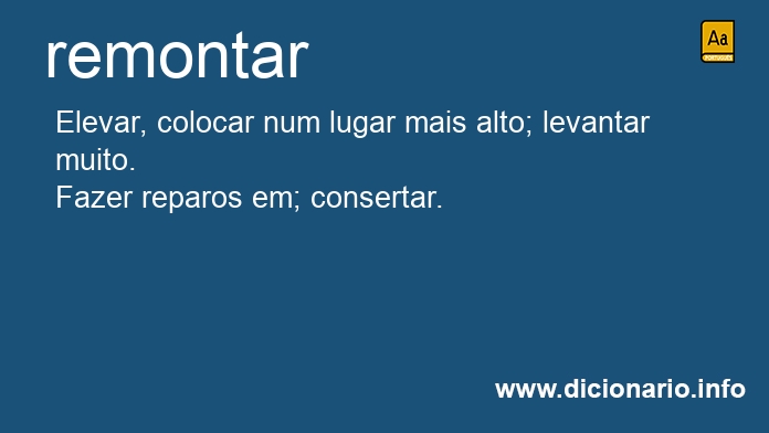 Significado de remontariam