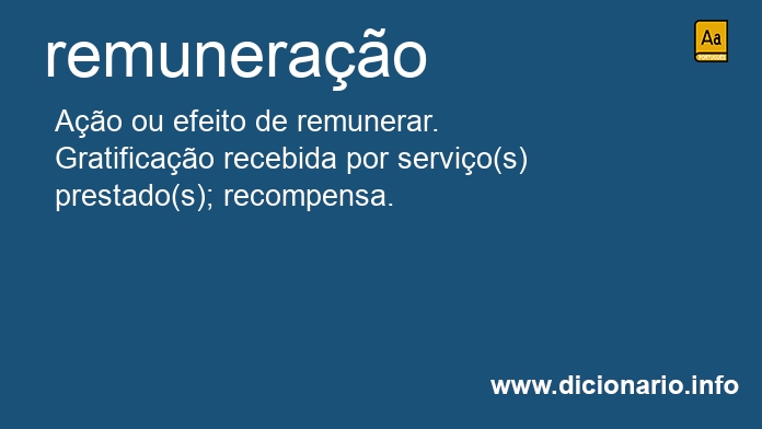 Significado de remuneraes