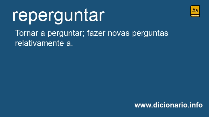 Significado de reperguntas