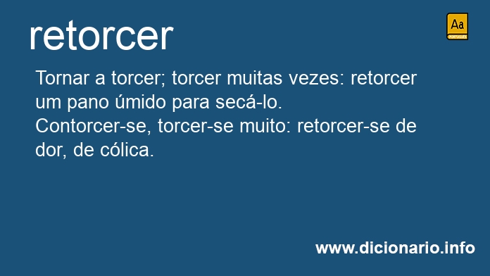 Significado de retorciam