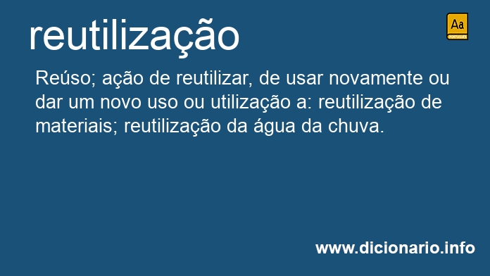 Significado de reutilizao