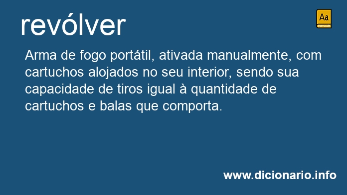 Significado de revlver