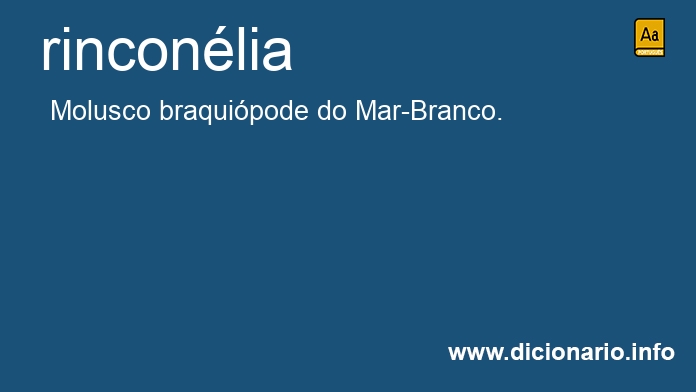 Significado de rinconlia