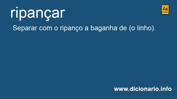 Significado de ripana