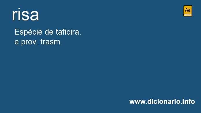 Significado de risa