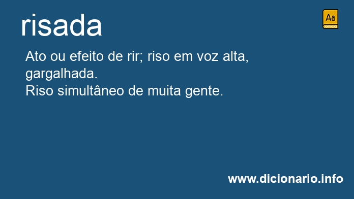 Significado de risada