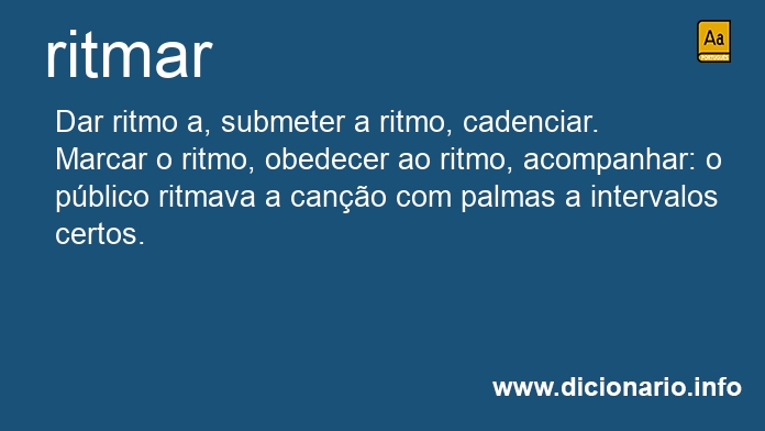 Significado de ritmarem