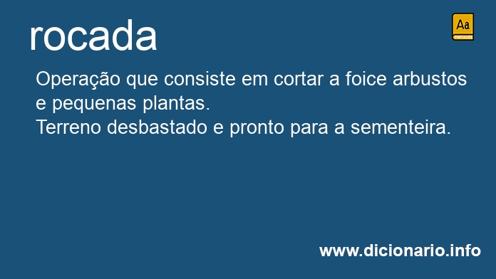 Significado de rocadas