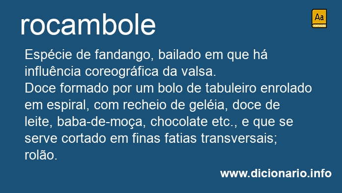 Significado de rocambole