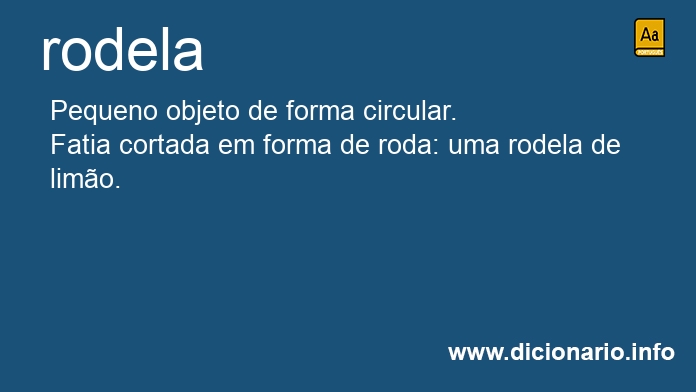 Significado de rodela