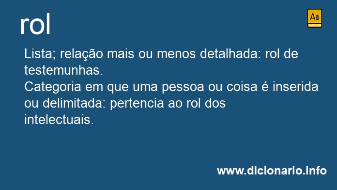 Significado de rol