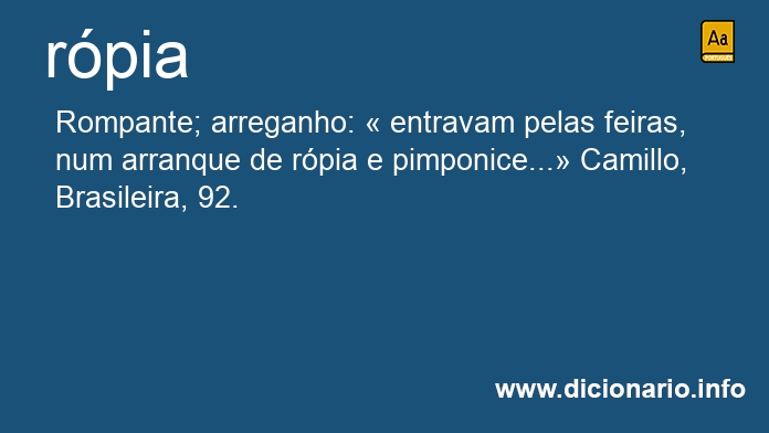 Significado de rpia