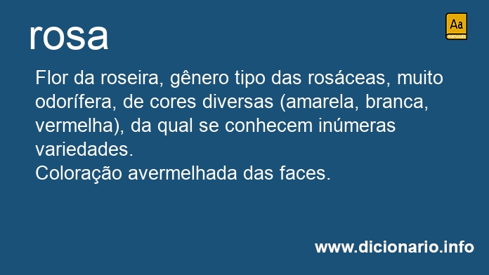 Significado de rosa