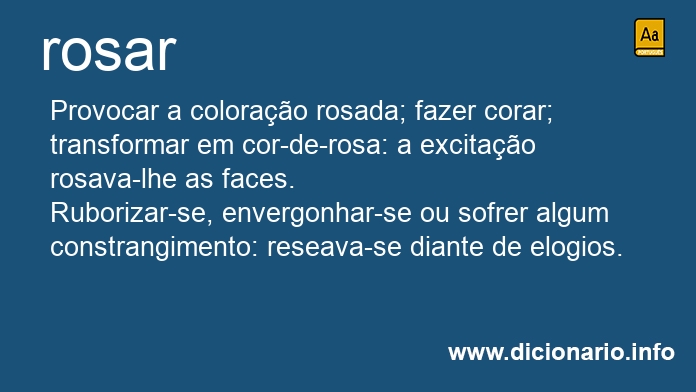Significado de rosais