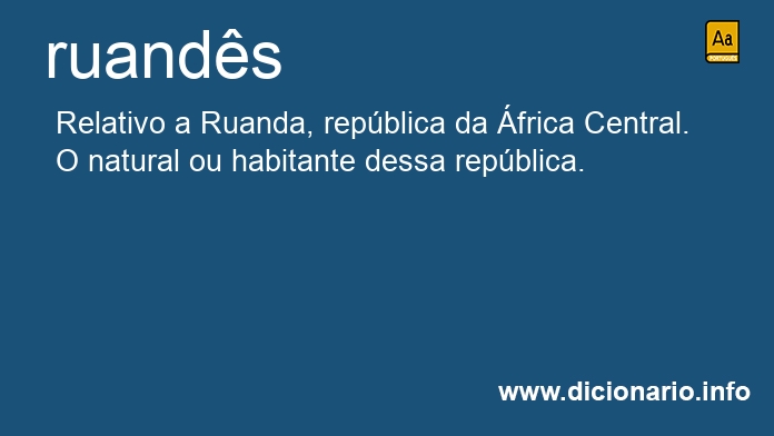 Significado de ruands
