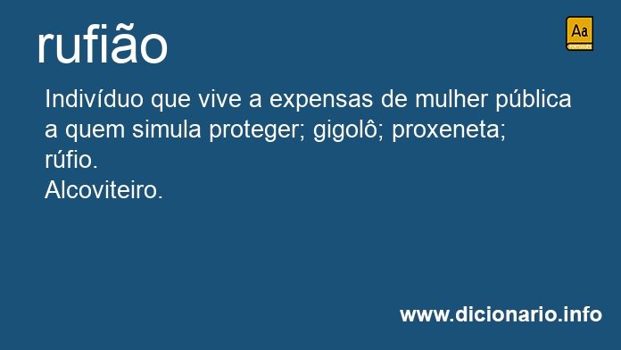 Significado de rufio