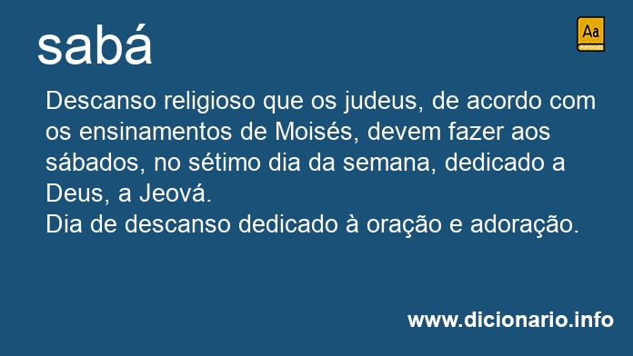 Significado de sabs