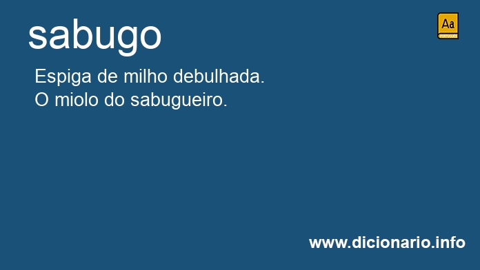 Significado de sabugo