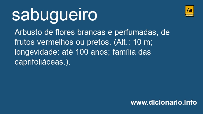 Significado de sabugueiro